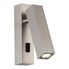 Φωτιστικό Τοίχου LED 3W 230V 240lm Λευκό Φως Σατινέ 6220